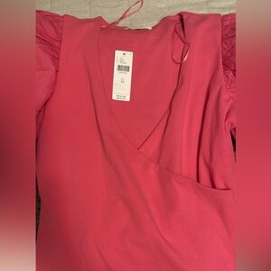 Anthropologie Pink Blouse